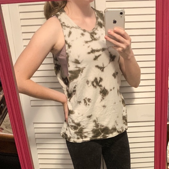 Forever 21 tie dye muscle tank w/arm cutouts - Picture 2 of 4